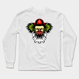 Scary Clown Long Sleeve T-Shirt